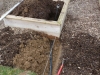 Ressortir le réseau d'eau du carré de potager