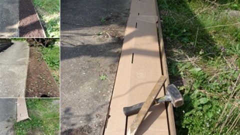 Installer une plate-bande.