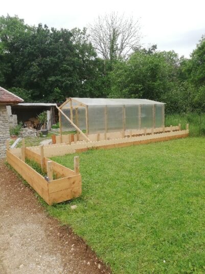 serre et bac accolé