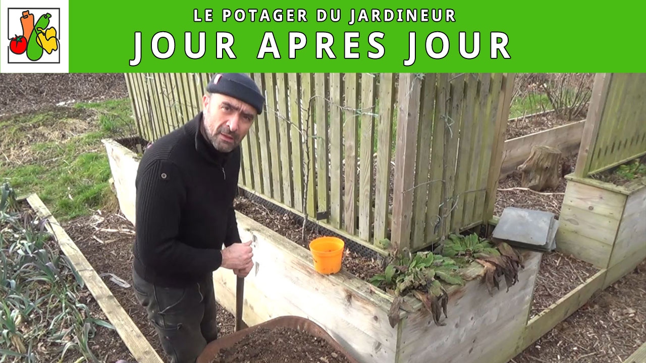 Installer des plates-bandes autour du potager