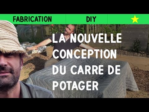 La nouvelle conception du carré de potager