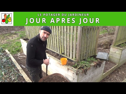 Installer des plates-bandes autour du potager