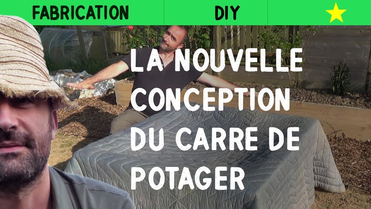 La nouvelle conception du carré de potager