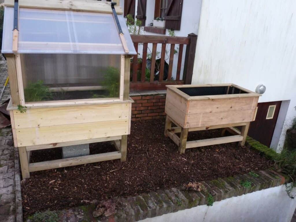 Potager sur pieds