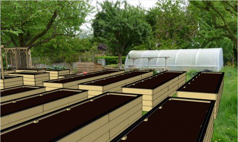 Tous les articles du blog mon potager en carrés Potager clôture désign