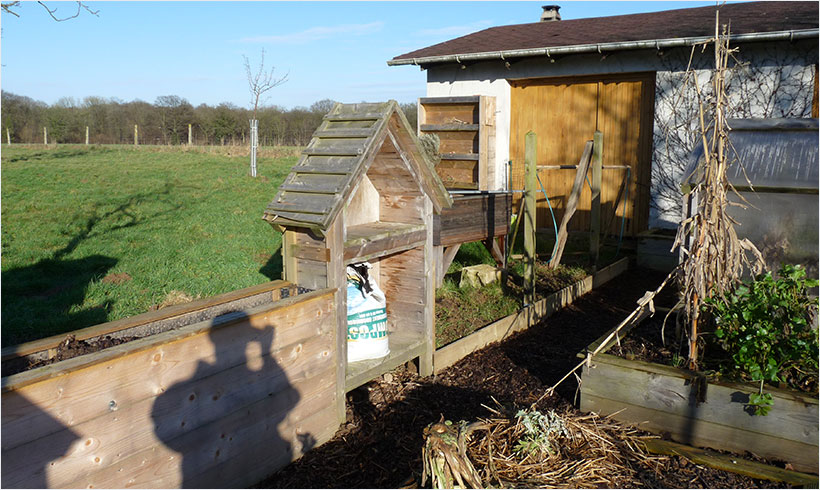 Installer une clôture autour du potager mon potager en carrés Basse inspiration clôture