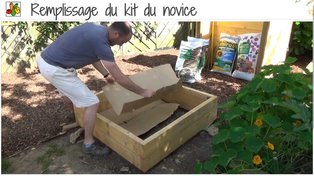 Que mettre au fond d’un carré potager ?