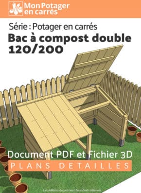 Plan PDF bac à compost double