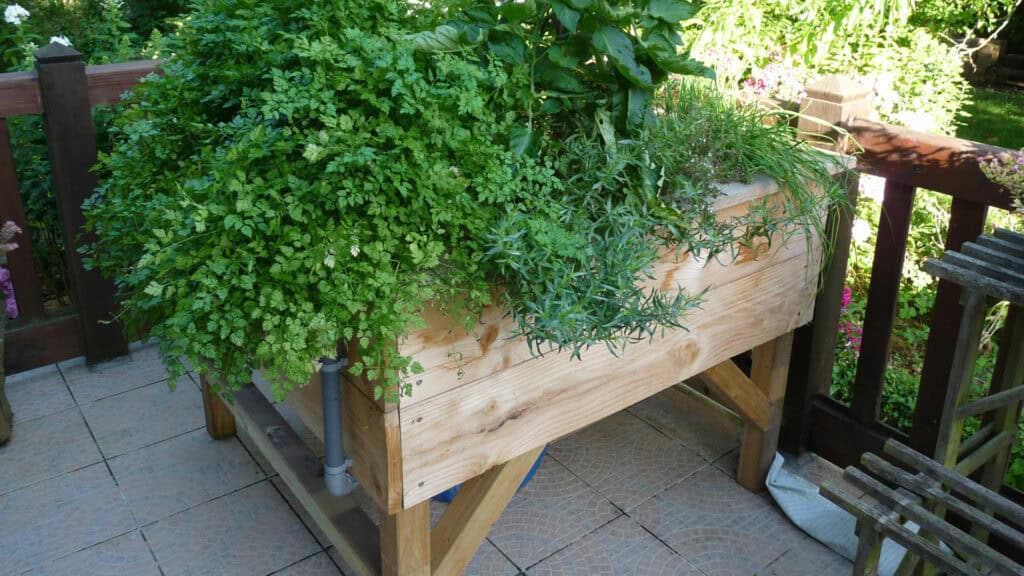 Le meilleur potager sur pieds que j'ai fabriqué